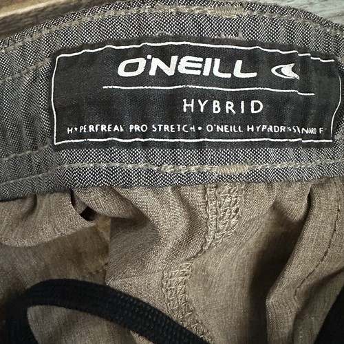 O’Neill Youth Boys Medium Tan Elastic Waist Hybrid Shorts - Picture 5 of 6