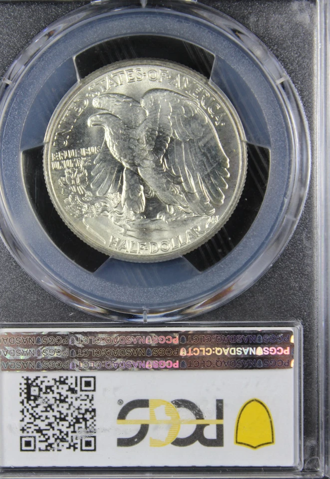 1946 MS65 Walking Liberty Half Dollar, PCGS 40128160 - Image 4 of 4