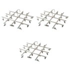 Set of Hangers with Clips Folding Multi-clip Drying Rack Balcony