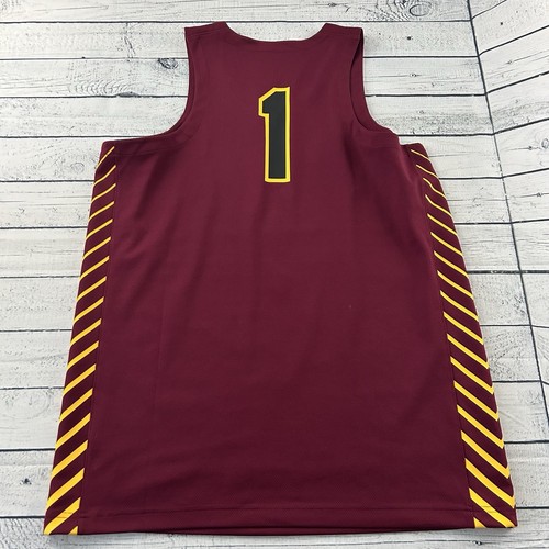 Nike Loyola Chicago Basketball Trikot #1 Herren Large weinrot - Bild 6 von 6