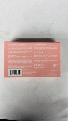 Slip Pure Silk Pillowcase Standard/Queen 20"x30" Pink - Picture 2 of 3