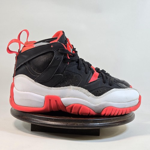 Jordan 6 Ringe Schuhe Jugend Größe 5,5 Y schwarz rot weiß Turnschuhe DQ8431-016 Jungen