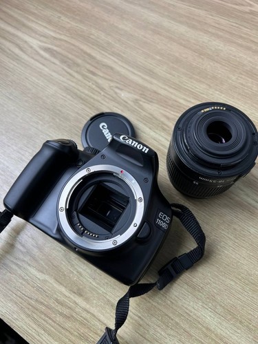 Canon EOS 1100D 12MP Black Digital SLR Camera + Lens, Case, Battery And Card 16G - Picture 21 of 22