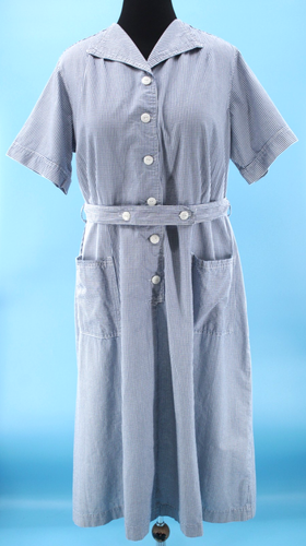 Abito vintage donna anni 40 50 Gingham Lady Hercules L/XL anni 40 50 Sanforizzato Sears - Foto 1 di 24