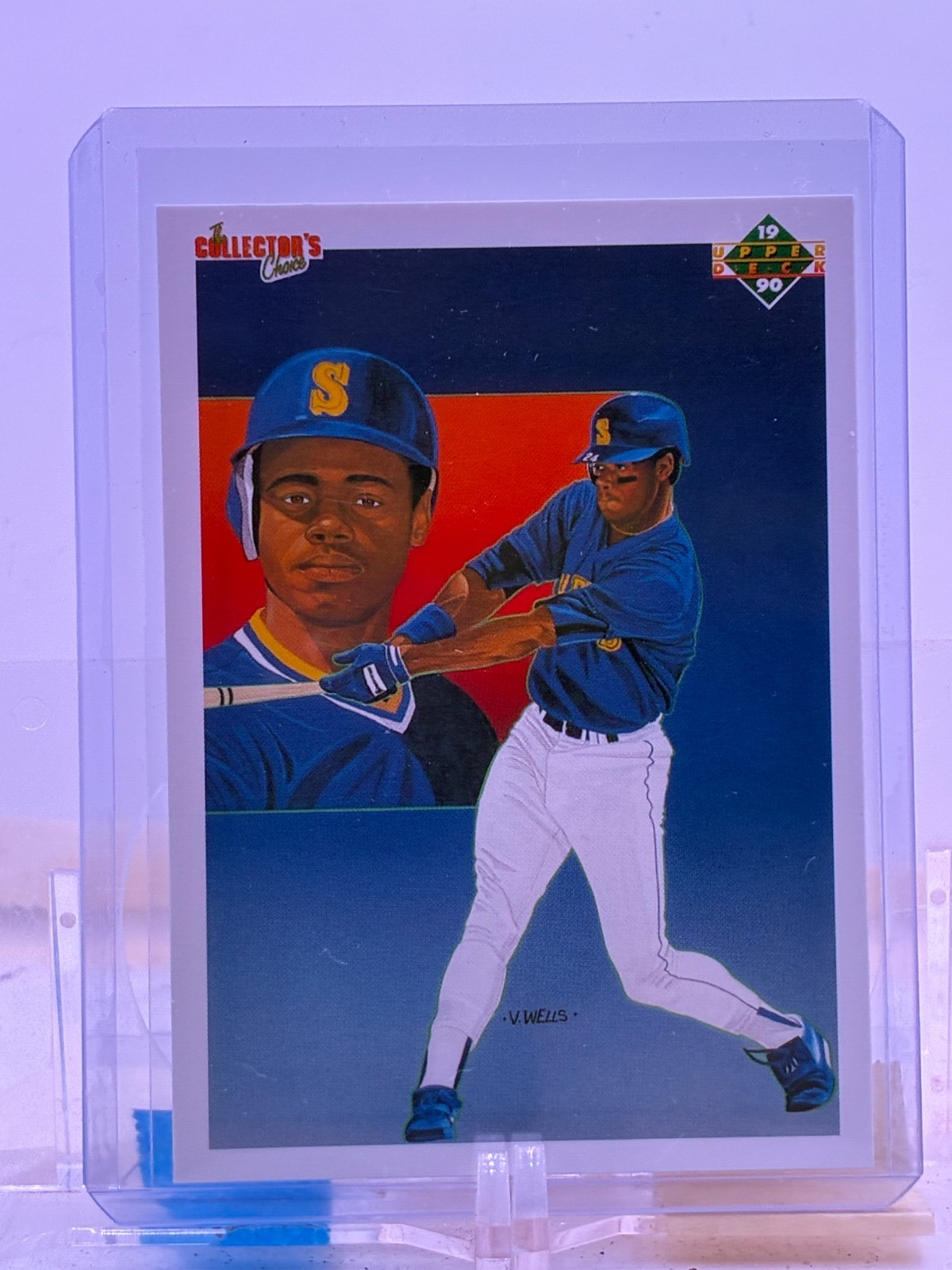 1990 Upper Deck Team Checklist #24 Ken Griffey Jr