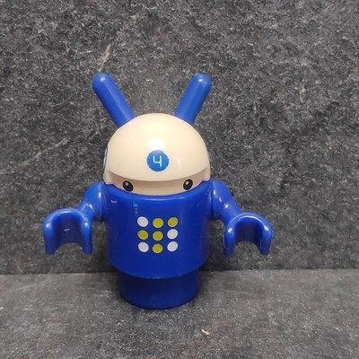 Brio Figur Blau Weiß   Boden Magnetisch   Ca. 4cm Groß