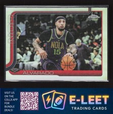 2025-26 Topps Chrome Jose Alvarado Refractor #144