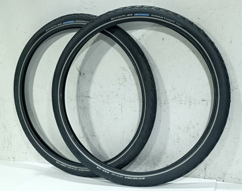 2 Schwalbe Reifen Marathon 26x2.00" 50-559 blk Reflex E-50 HS620 Draht Neuwertig - Picture 8 of 10