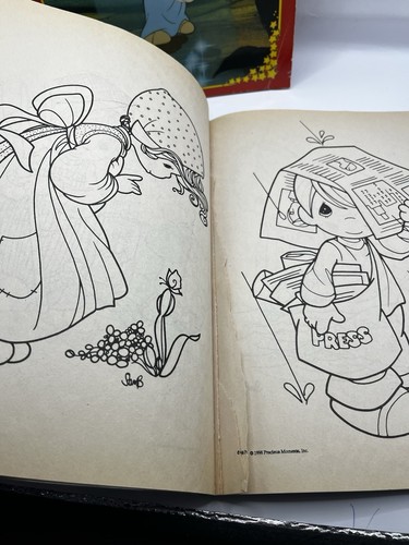 Vintage Precious Moments Malbuch Springtime Joy Timmy’s Geschenkbeschreibung - Bild 7 von 13