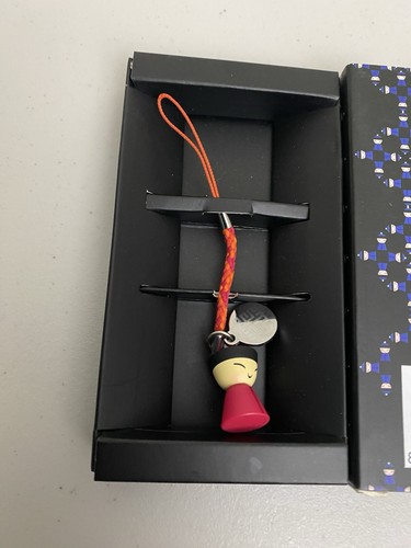 Alessi - ASG88 R - Mr. Chin Handyanhänger - ROT - EINGESTELLT - Bild 3 von 3