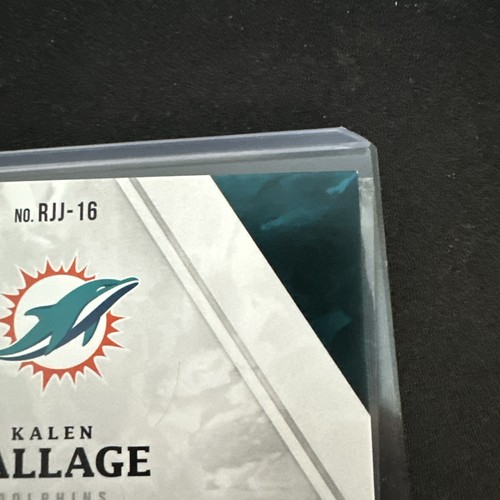 2018 Panini Origins Rookie Jumbo Jerseys Orange /75 Kalen Ballage #RJJ-16 RC - Picture 8 of 10