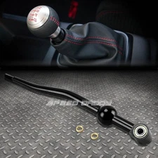 FOR EK EJ EG DB DC BLACK BILLET ALUMINUM DUAL BEND MT RACING SHORT THROW SHIFTER