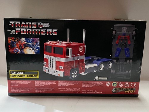 1:24 Autobot Optimus Prime Transformers Jada Toys diecast voiture - Photo 2/3