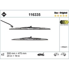 SWF 116335 Scheibenwischer für OPEL HONDA PRELUDE ASTRA CLASSIC BB T98 F70 F35