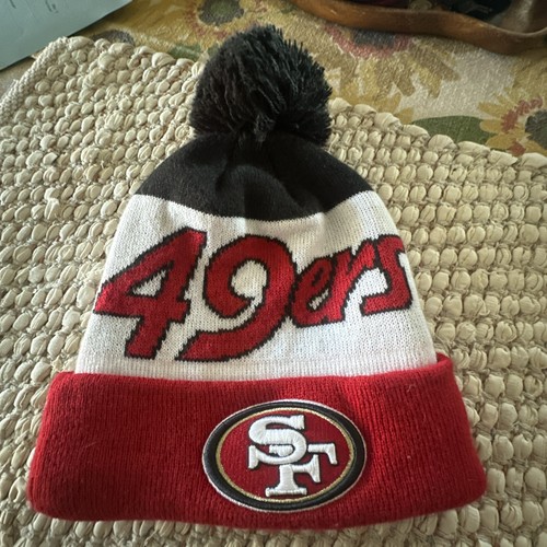 New Era San Francisco 49ers Pom Beanie OSF