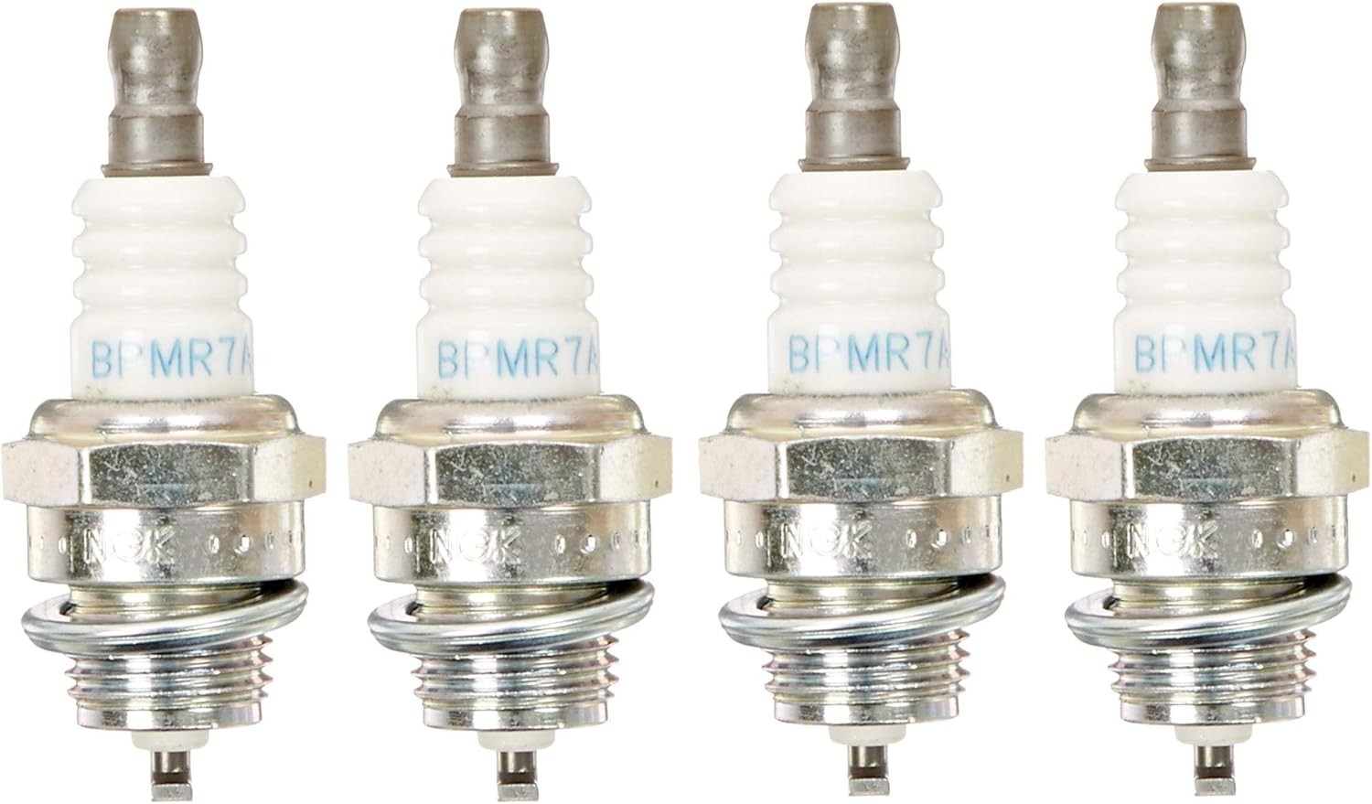 NGK 6703 BPMR7A SOLID Standard Spark Plug, Pack of 4 