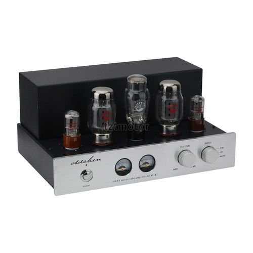 KT88-K1 VU Meter Class A HiFi Pure Electronic Tube Amplifier 15Wx2 Output+5Tubes - Picture 3 of 19