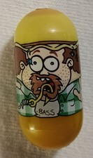 VINTAGE RETIRED SPIN MASTER 2004 MIGHTY BEANZ SERIES 3 NUMBER 131 FISHERMAN BEAN