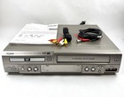 00003Ee1
Sanyo Dvw-5000 Dvd/Vcr Combo Player Vhs 4-Head Hi-Fi Recorder W/ Manual Av Cable