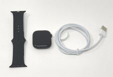 Apple Watch Series 10 46mm Jet Black Aluminum w/ Black Sport Band Cellular Used