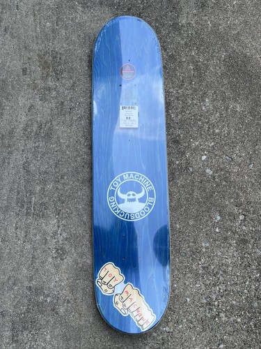 TOY MACHINE Monster Face Skateboard Deck 8,0 Zoll unbenutzt NOS Thomas - Bild 9 von 11