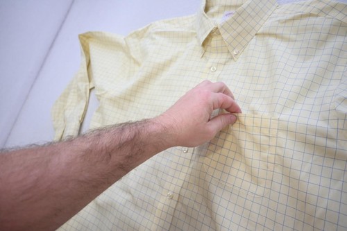 Brooks Brothers Dress Shirt 346 Regular Fit Front Pocket Mens Size 17-36 XL - Bild 6 von 8