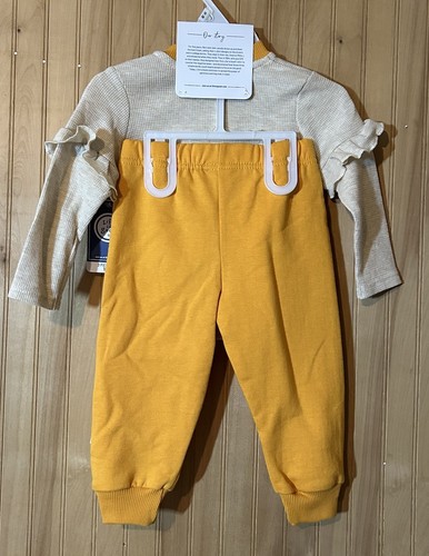 Life Is Good 3 Piece Set Shirt, Pants & Headband 18 Months Pumpkin Leaves Dog - Picture 3 of 8