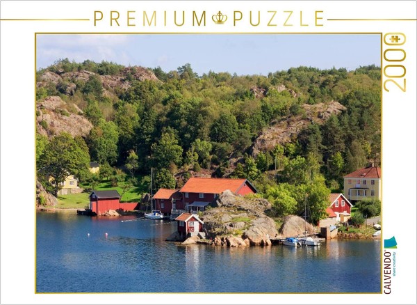 Calvendo Puzzle FiskebäCkskil - Getevikssund | 2000 Pieces, Finished Size 35.4 ×-image