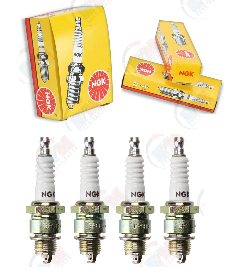 NGK 7331 BP6HS Standard Spark Plug - Set of 4