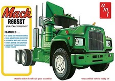 Platts AMT1039 1/25 Mac R685ST Semi Tractor Unpainted Plastic Model Kit