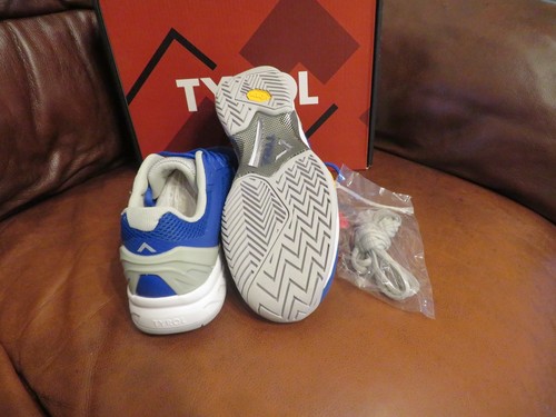 NUEVO Zapatos Pickleball Tirol Azul y Gris para Mujer Estilo #TYJJ-1014CM, Talla 6.5 - Imagen 3 de 3