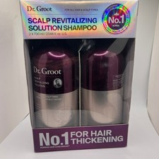 Dr. Groot Scalp Revitalizing Shampoo 2 Pack 23.6 fl oz Each   Hair Thickening