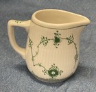 Royal Copenhagen Green Creamer / Syrup 2.25" tall