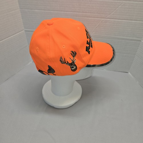 Alta Mesa Hunting Camp Blaze Orange Hat Adj Strapback Embroidered Nwot - Picture 3 of 6