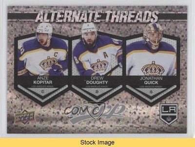 2023-24 MVP Alternate Threads Anze Kopitar Drew Doughty Jonathan Quick READ 12g7
