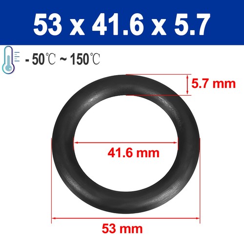 Metric O Ring EPDM Rubber - Large range of sizes 30mm - 580mm Thickness 5.7mm - Picture 33 of 154