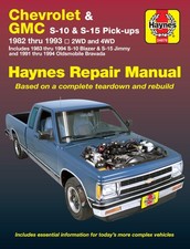 Chevrolet & GMC S-10 and S-15 Pick-up 1982 thru 1994 including S-10 Blazer &...