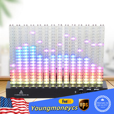 LED Music Spectrum Display Analyzer Stereo Audio Level Indicator Lamp 14-Segment