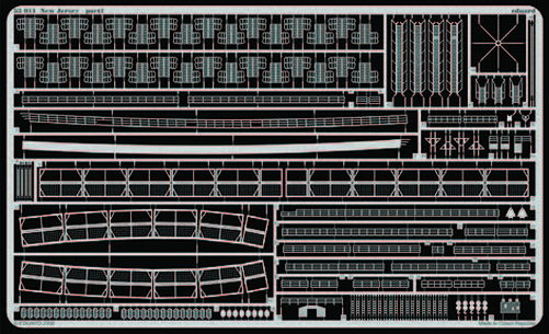Eduard Accessories 53011 - 1:350 New Jersey for Tamiya Kit - Etch Set - New
