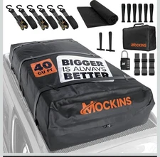 Mockins XXL 40 Cu Ft Waterproof Rooftop Cargo Carrier Bag | 72”x48”x20”