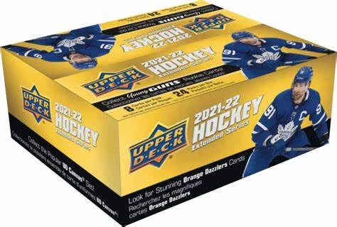 2021-22 Upper Deck Extended Series NHL Hockey Retail Box
