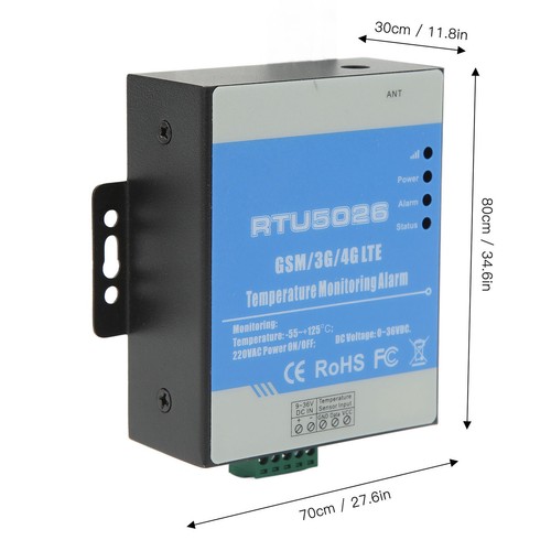 4GL‑E EU Plug Temperature Monitoring Alarm GMS 3G 4G LTE 220V Power Outage Fa FY