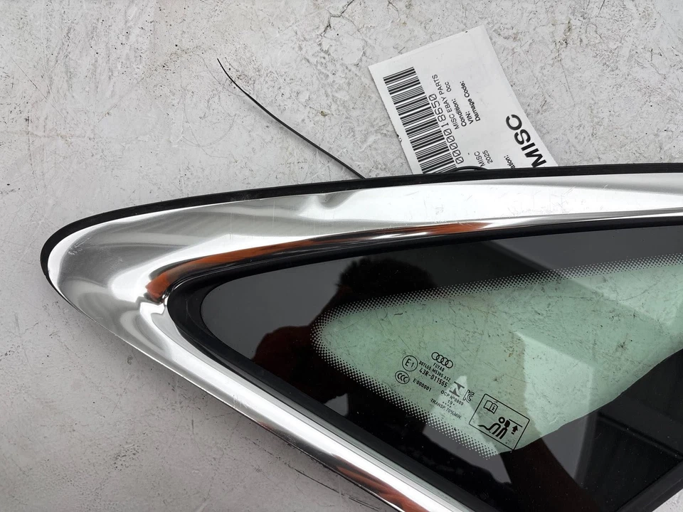 Cuarto de cristal ventana trasera derecha Audi S4/A4 Quattro 2020-2024 OEM Foto 3 de 4