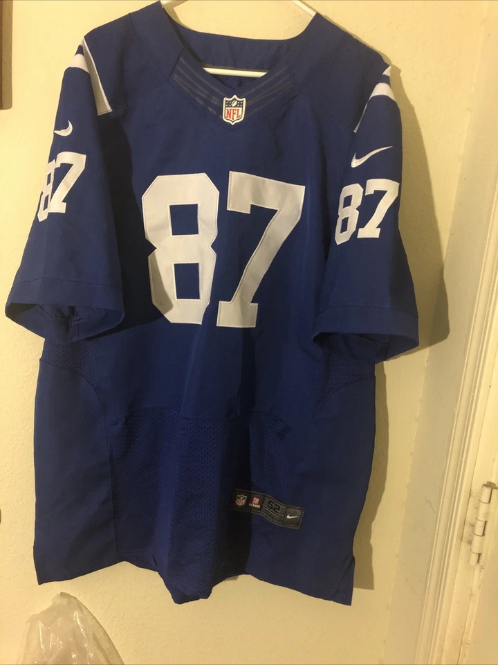 Camiseta para hombre Reggie Wayne Nike On Field #87 Indianapolis Colts talla 52 bien cuidada Foto 2 de 4