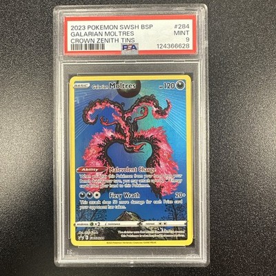 2023 Pokemon Crown Zenith ** GALARIAN MOLTRES ** Black Star Promo