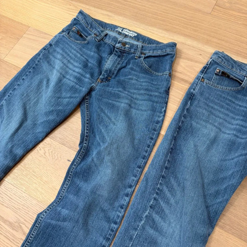 2er Set Wrangler Advanced Comfort Herren Hosen Größe 31x32 & 32x32 Comfort Fit - Bild 5 von 11