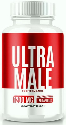 Ultra Male Pills, Ultra Male 800mg for bigD ed Capsules, For Men 60ct, Pack of 2