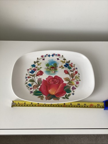 Rose Floral Melamine Set - Plates, Bowls, Serving Bowls, Platters - 30 items - Picture 10 of 24