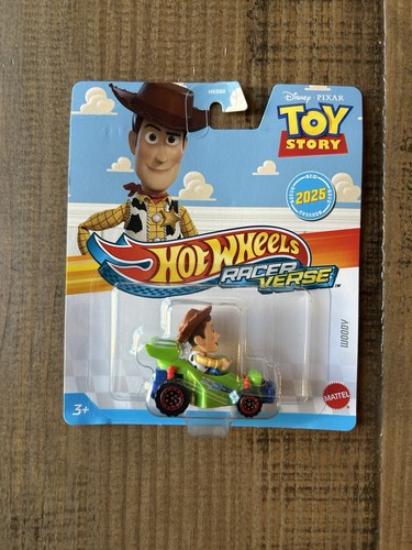 2025 Hot Wheels Racer Verse Toy Story " WOODY " In Hand Ships Now