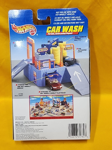 1998 Mattel HOT WHEELS Car Wash & Blue Chevrolet Corvette 65784 NOS SEALED🔥 - Bild 4 von 12